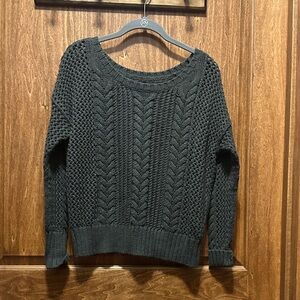 American Eagle Outfitters Green Knit Sweater